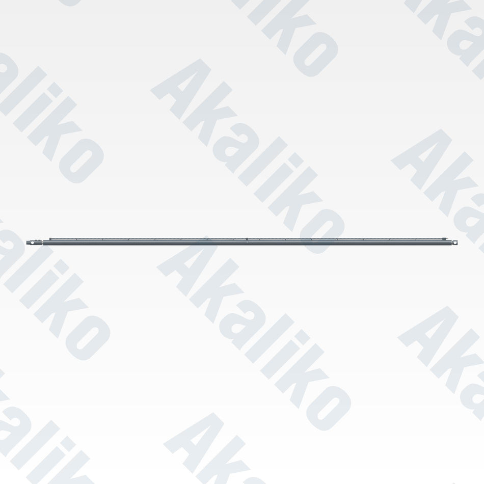 Side view of replacement tower raising hydraulic cylinder for Atlas Copco PV271 drill, OEM part number 57648164