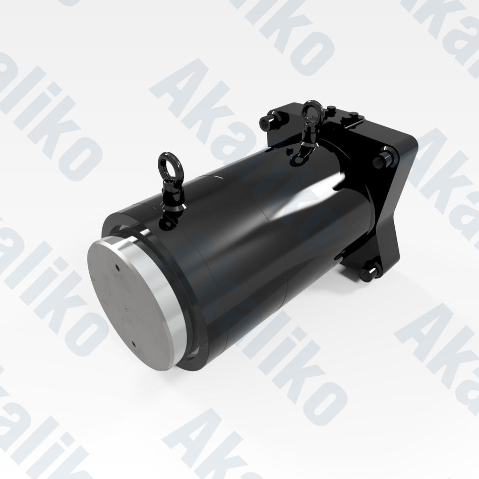 Replacement track tensioner hydraulic cylinder for Caterpillar 6060 FS excavator, OEM part number 465-8645, aftermarket heavy equipment parts