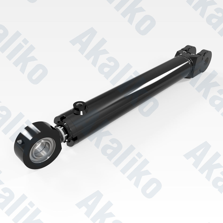 Replacement steering hydraulic cylinder for Caterpillar 725C dump truck, OEM part number 450-5231, aftermarket heavy equipment parts