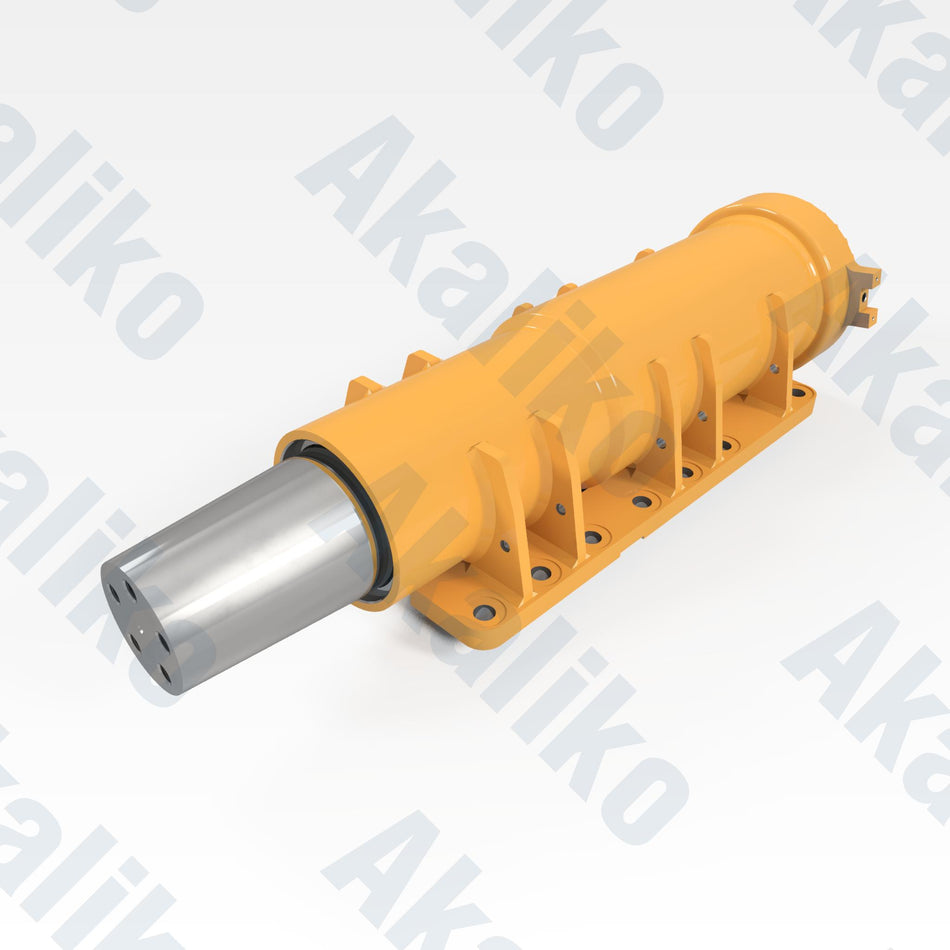 Replacement front suspension hydraulic cylinder for Caterpillar 773D/773E/773G dump truck, OEM part number 350-3843, aftermarket heavy equipment parts