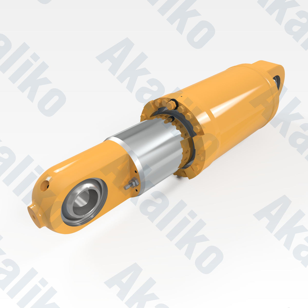 Replacement rear suspension hydraulic cylinder for Caterpillar 773D/773E dump truck, OEM part number 350-3849, aftermarket heavy equipment parts