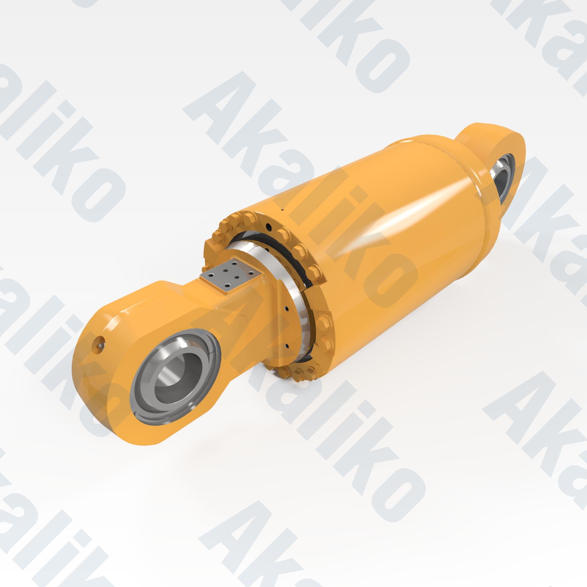 Replacement rear suspension hydraulic cylinder for Caterpillar 777D dump truck, OEM part number 223-9648, aftermarket heavy equipment parts