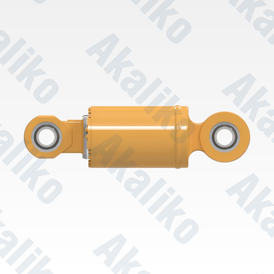 Side view of replacement rear suspension hydraulic cylinder for Caterpillar 777D dump truck, OEM part number 223-9648
