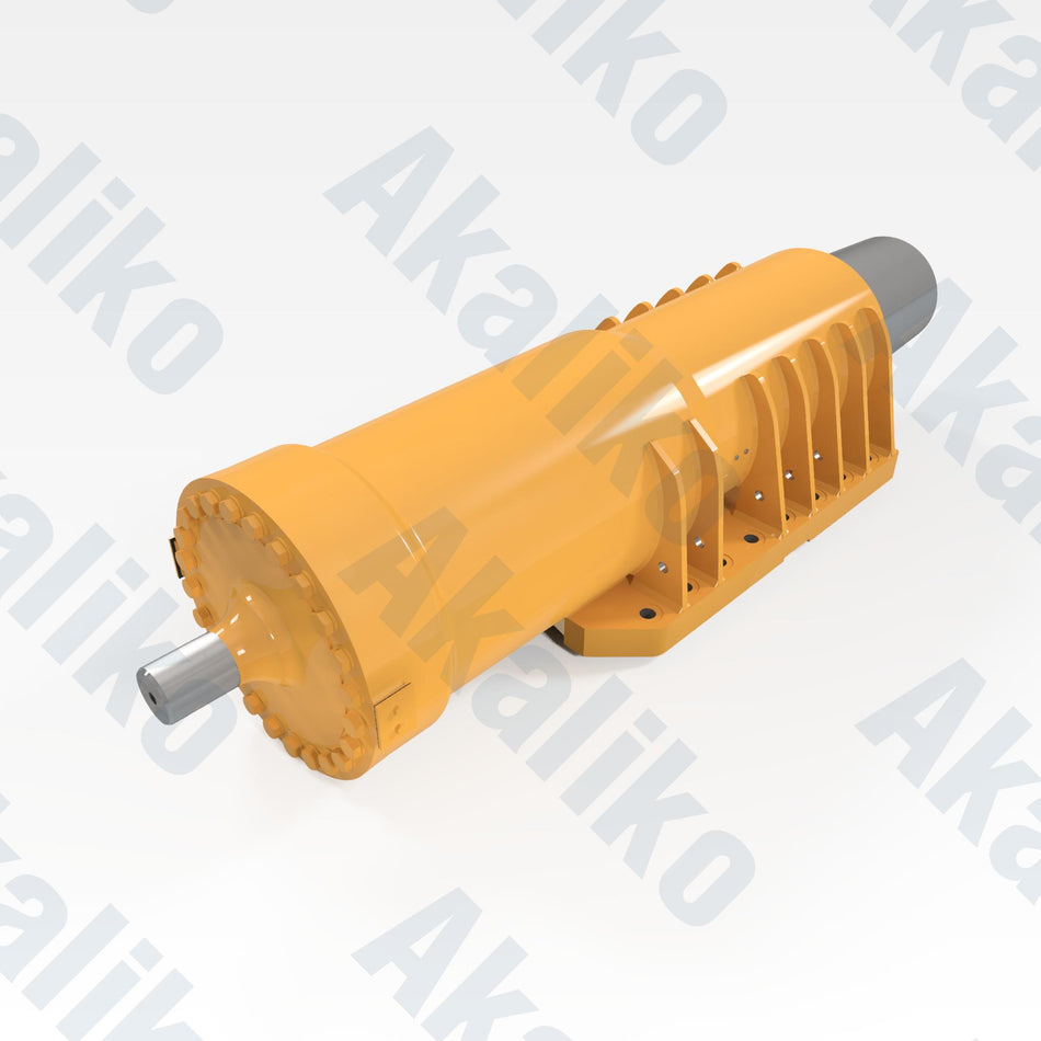 Replacement front suspension hydraulic cylinder for Caterpillar 793D/793F dump truck, OEM part number 295-5706, aftermarket heavy equipment parts