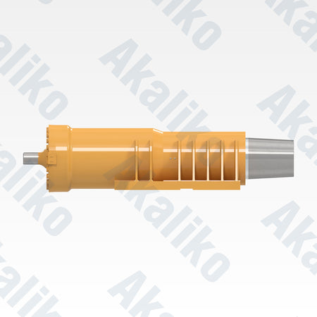 Side view of replacement front suspension hydraulic cylinder for Caterpillar 793D/793F dump truck, OEM part number 295-5706