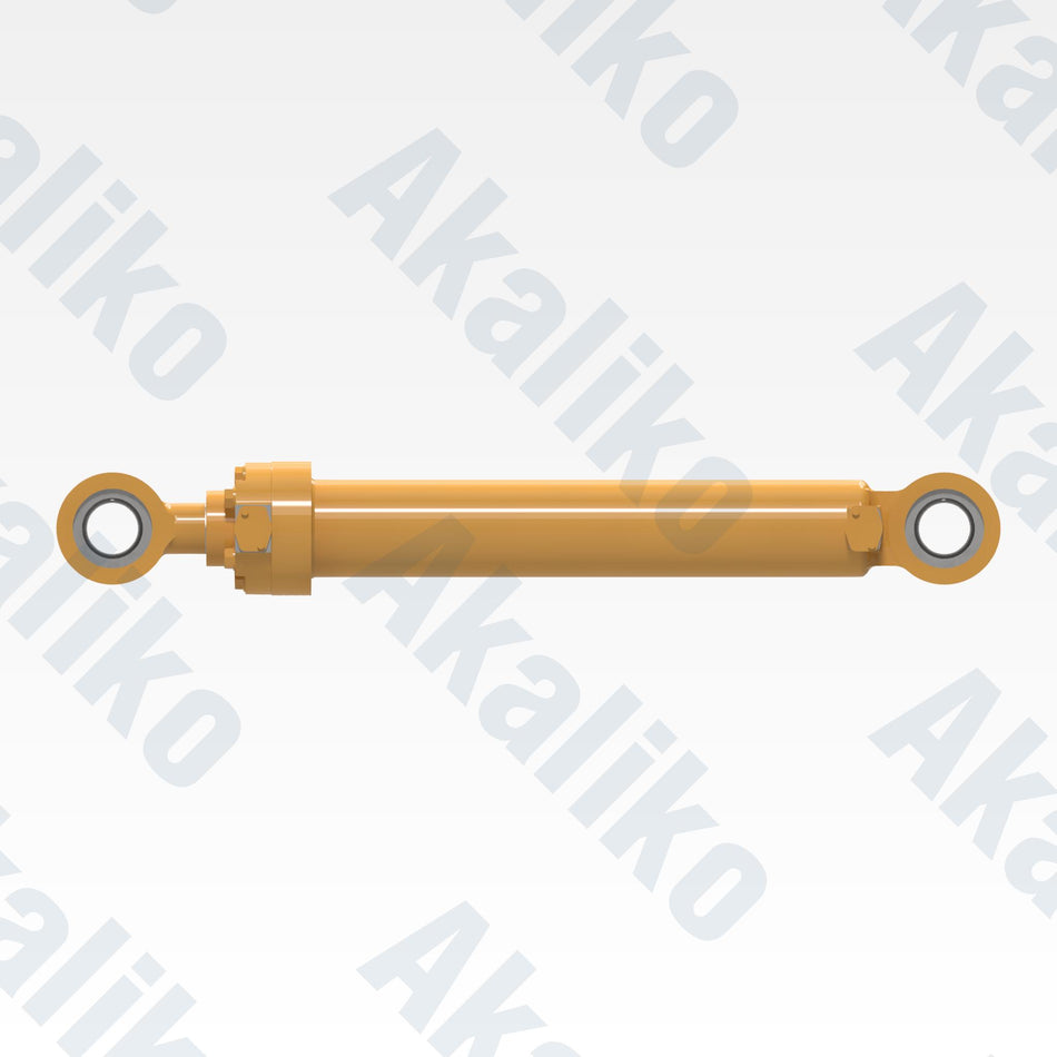 Side view of replacement steering hydraulic cylinder for Caterpillar 993K wheel loader, OEM part number 288-5504