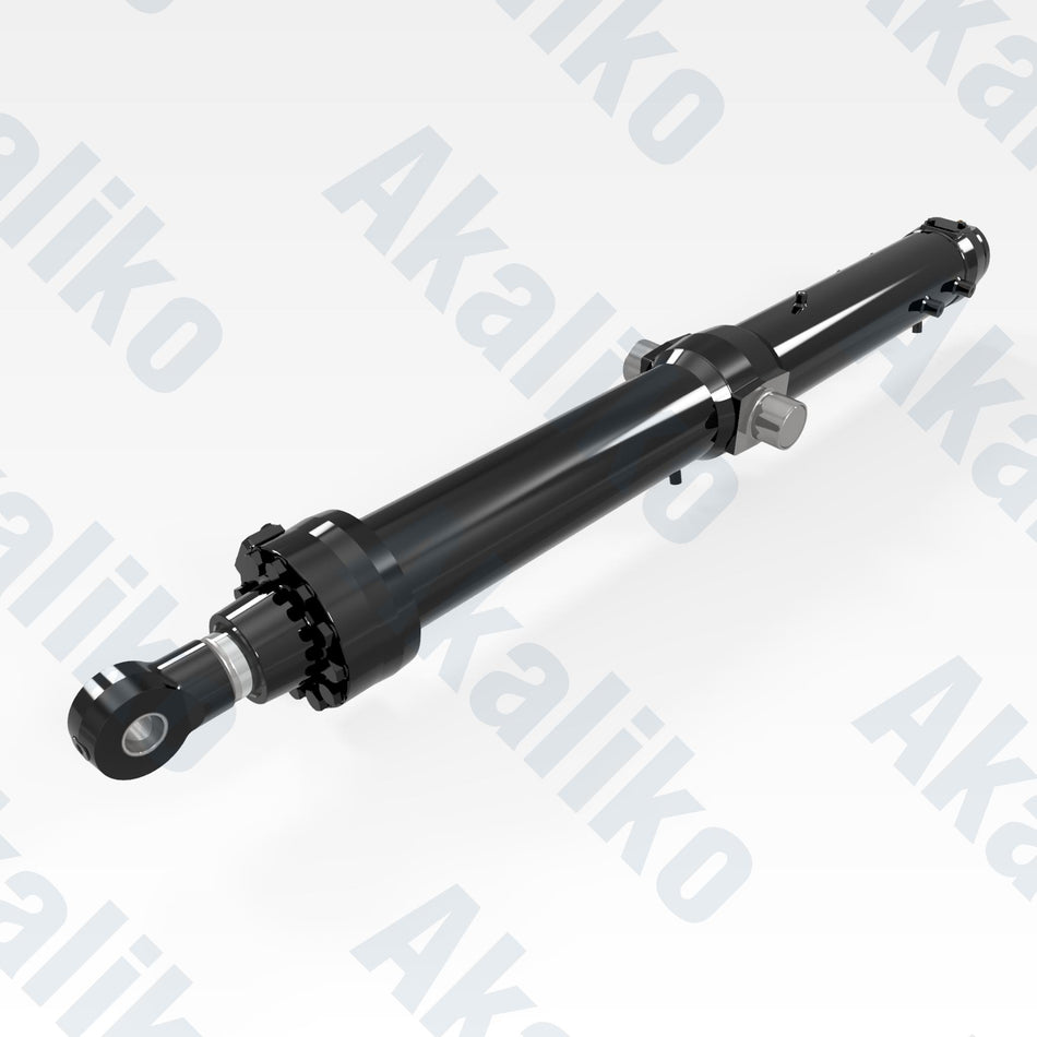 Replacement blade lift hydraulic cylinder for Caterpillar D11 track loader, OEM part number 561-7983, aftermarket heavy equipment parts
