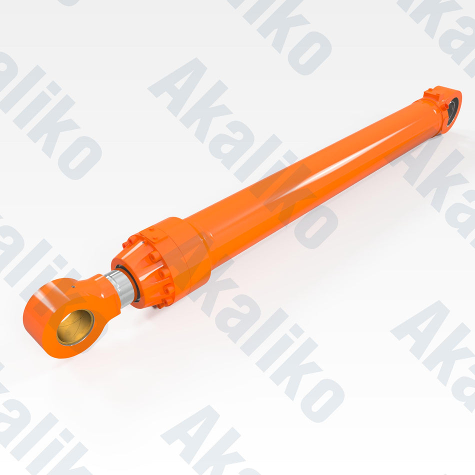 Replacement boom hydraulic cylinder for Hitachi EX1900-6 excavator, OEM part number 445-6959, aftermarket heavy equipment parts
