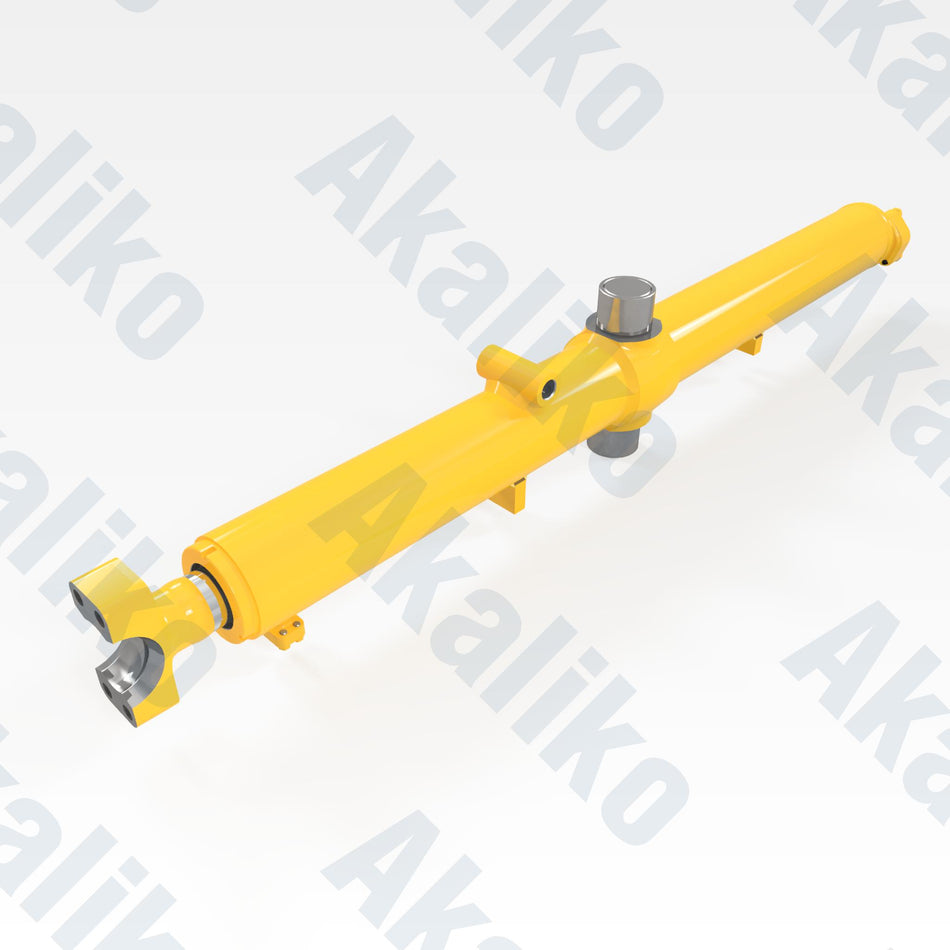 Replacement blade lift hydraulic cylinder for Komatsu D275A-5 track dozer, OEM part number 707-02-00200, aftermarket heavy equipment parts