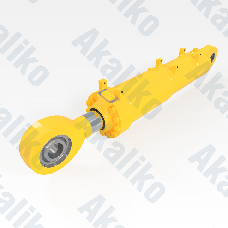 Replacement blade tilt hydraulic cylinder for Komatsu D275A-5 track dozer, OEM part number 707-01-0C160, aftermarket heavy equipment parts