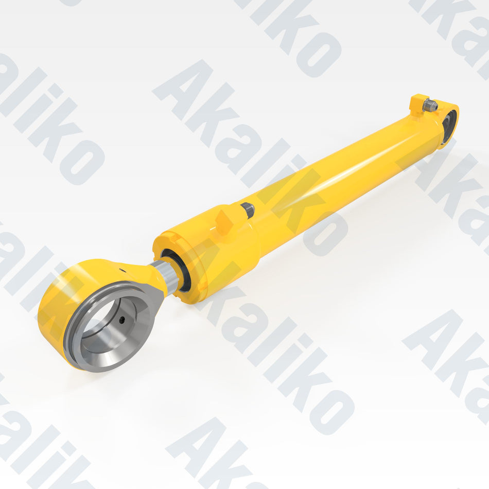 Replacement steering hydraulic cylinder for Komatsu GD825A-2 motor grader, OEM part number 235-63-76500, aftermarket heavy equipment parts