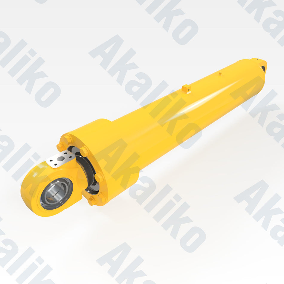 Replacement hoist hydraulic cylinder for Komatsu HD785-7 dump truck, OEM part number 707-E9-00010, aftermarket heavy equipment parts