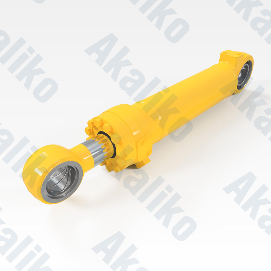 Replacement steering hydraulic cylinder for Komatsu WA800-3/WA900 wheel loader, OEM part number 707-01-16191, aftermarket heavy equipment parts